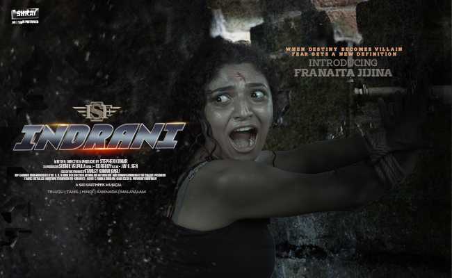 First Look of Actress Franaita from Indrani is out